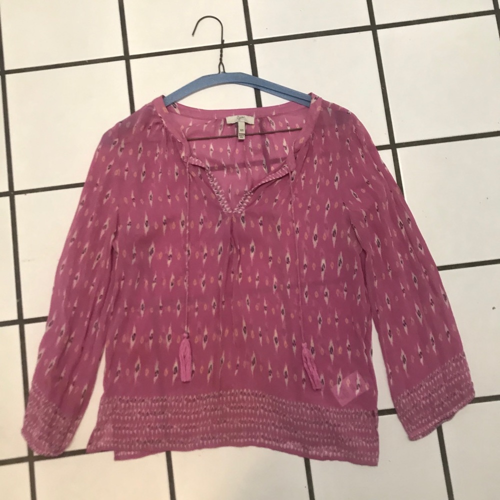 Joie Silk Pattern Shirt
